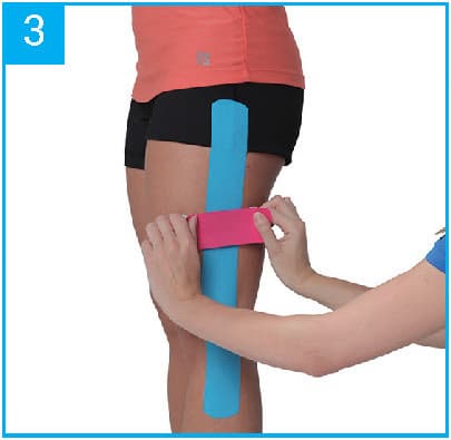 KT Tape - Hip or IT Band pain? Check out the IT Band Hip #kttape  application. Check out the how-to video here:  .com/instructions/it-band-hip/ Looking for more support & sticking power?  Use full