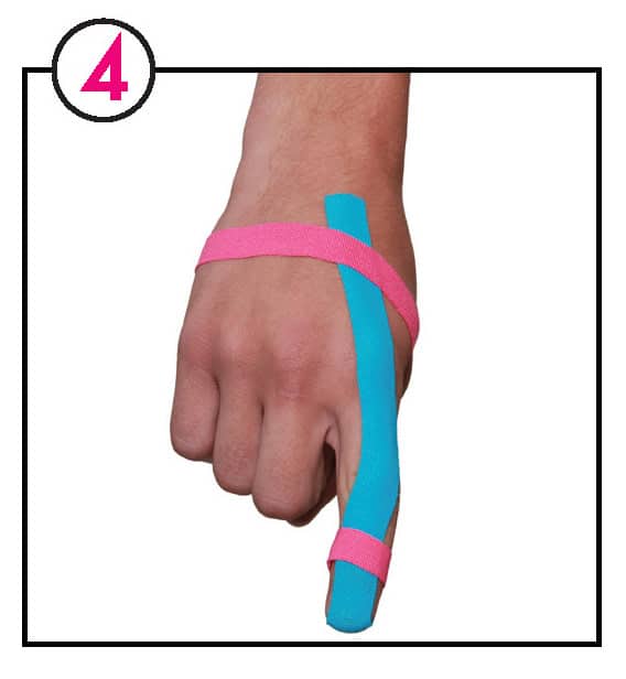 Kinesio Taping Application: Mallet Finger - Kinesio Tape
